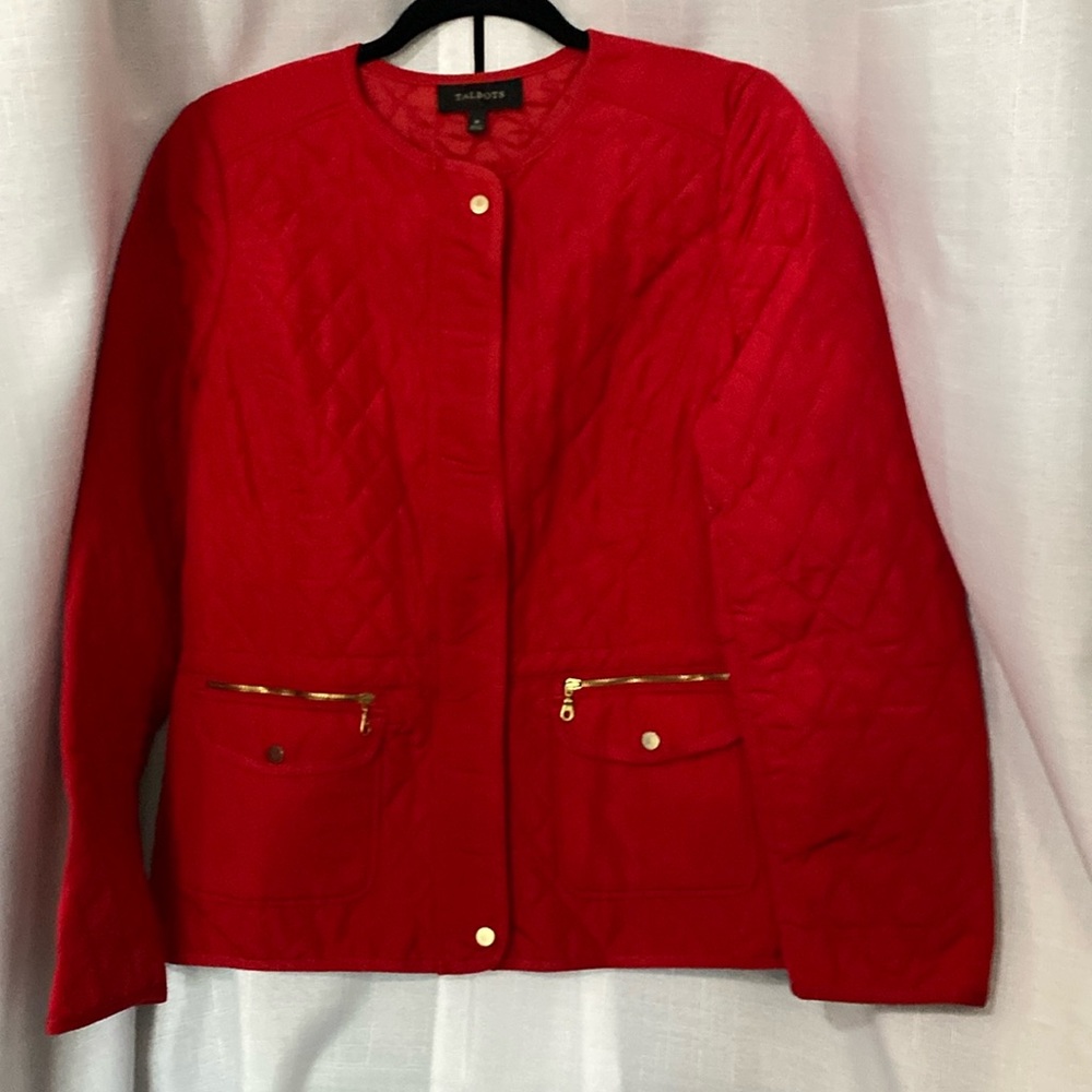 Talbots Quilted Field Utility Jacket - image 1